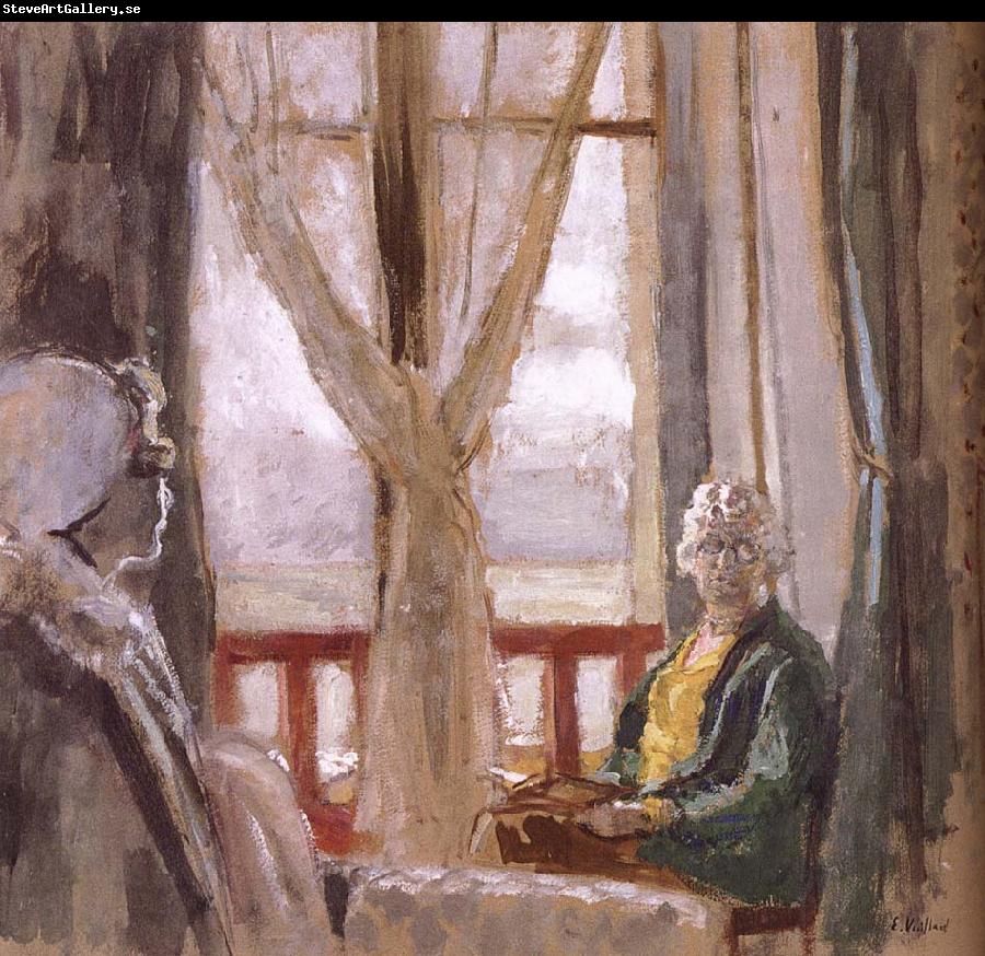 Edouard Vuillard Mrs. Black s window and lulu